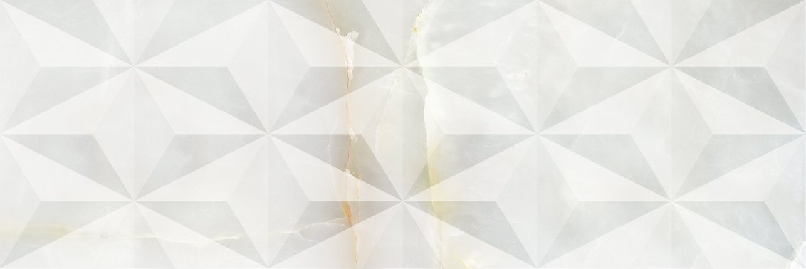 Triangolo Silver Shine 30x90