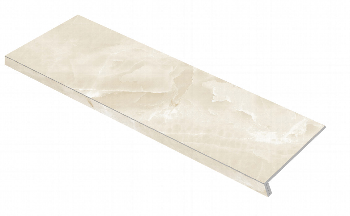 Ступень фронтальная Spirit Ivory Recto Soft 33x120