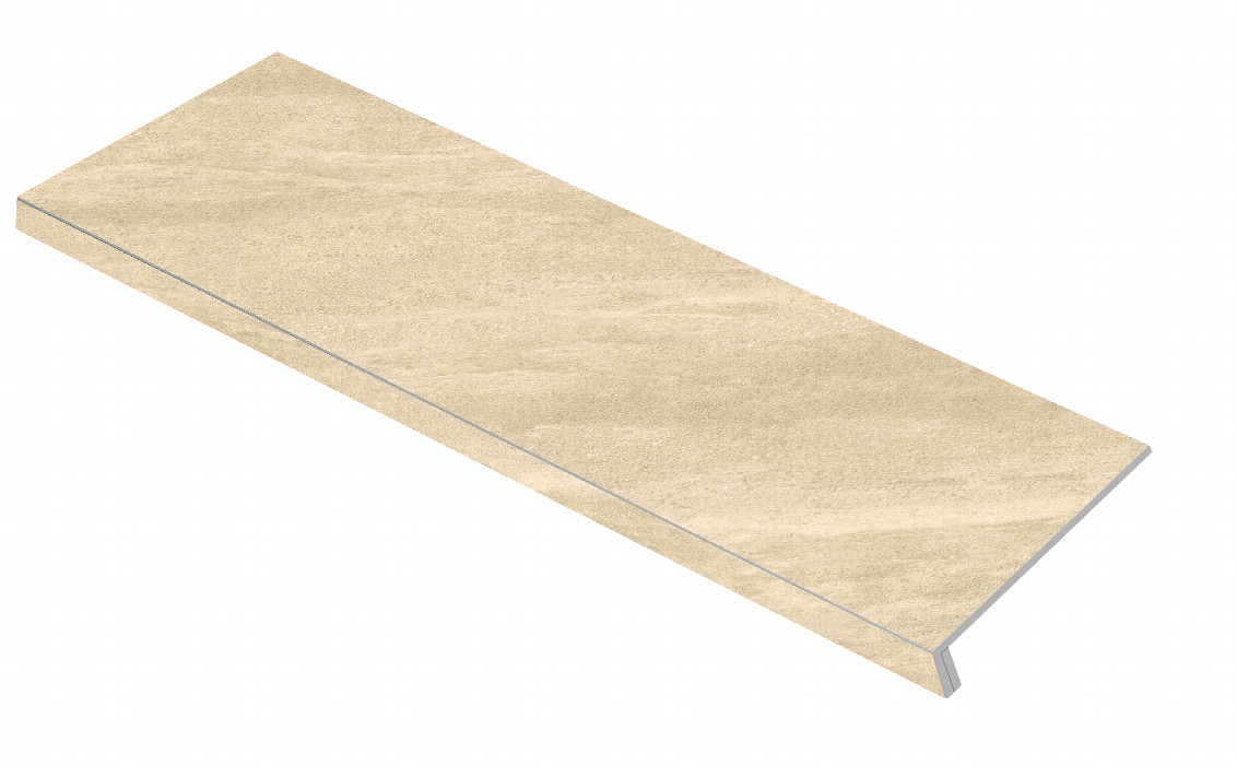 Ступень фронтальная Yard Ivory Recto Anti-slip 33x120