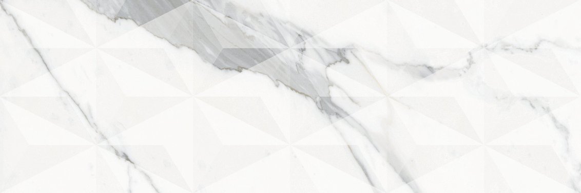 Statuario Triangolo Shine 30x90